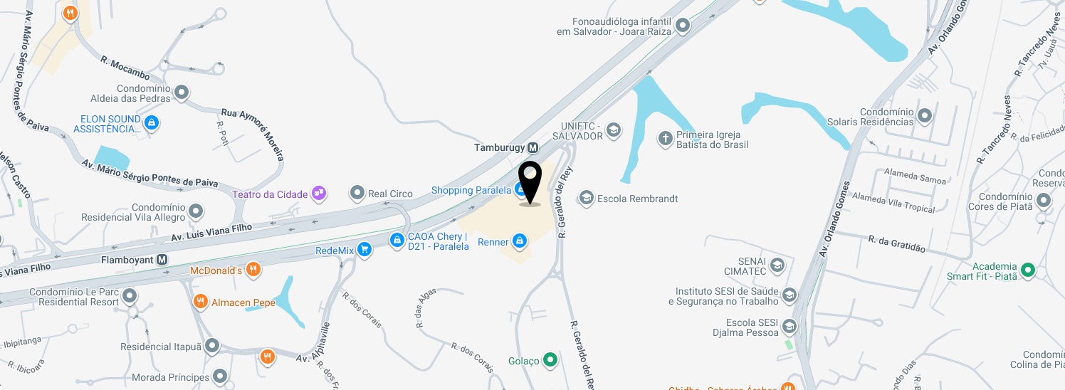 Localiza��o em Salvador BA